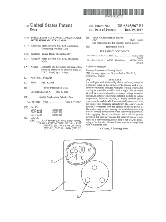 Intelligent Power Detection Socket for Air Conditioner Patent US9225259-B2